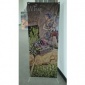 1.52*30m弱溶剂X展架**抗静电光面PVCPVC硬片纸X展架写真纸